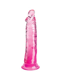 king cock - clear realistic penis 19.7 cm pink D-236518