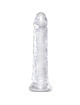 king cock - clear pene realistico 19.7 cm transparente