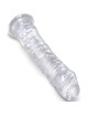 Dildo Realístico King Cock Transparente 19.7 cm,D-236520