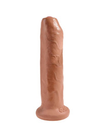 king cock - uncut realistic penis 17.8 cm caramel D-236521