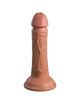 king cock - elite realistic silicone dildo 15.2 cm caramel D-236616