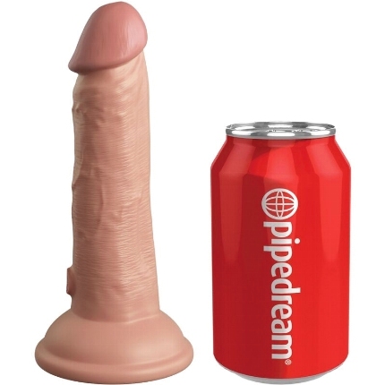 Dildo Realístico King Cock Elite Bege 15.2 cm,D-236617