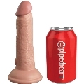 king cock - elite dildo realistico silicona 15.2 cm