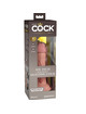 king cock - elite dildo realistico silicona 15.2 cm