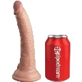 king cock - elite dildo realistico silicona 17.8 cm