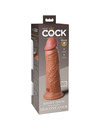 king cock - elite realistic silicone dildo 20.3 cm caramel D-236622