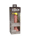 king cock - elite realistic dildo vibrating silicone 15.2 cm D-236629