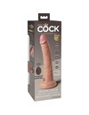 king cock - elite realistic dildo vibrator silicone remote control 17.8 cm D-236630