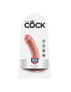 Dildo Realístico King Cock Bege 15.2 cm,PD5501-21