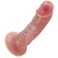 Dildo Realístico King Cock Bege 15.2 cm