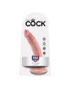 Dildo Realístico King Cock Bege 17.8 cm,PD5502-21