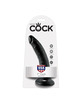 king cock - 7 dildo black 17.8 cm PD5502-23