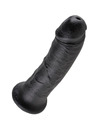 Dildo Realístico King Cock Preto 20.3 cm,PD5503-23