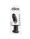 Dildo Realístico King Cock Preto 22.9 cm,PD5504-23