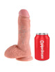 king cock - 8 dildo flesh with balls 20.3 cm PD5507-21