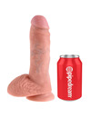 king cock - 8 dildo flesh with balls 20.3 cm PD5507-21