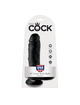 king cock - 8 pene realistico negro 20.3 cm