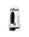 king cock - 8 dildo black with balls 20.3 cm PD5507-23