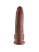 King cock - 9 pene realistico marron 22.9 cm