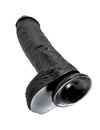 king cock - 10 dildo black with balls 25.4 cm PD5509-23