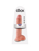 Dildo Realístico King Cock com Testículos Bege 28 cm,PD5510-21