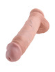 Dildo Realístico King Cock com Testículos Bege 28 cm,PD5510-21
