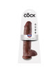 King cock - 11 pene realistico marron 28 cm