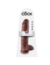 king cock - 11 dildo brown with balls 28 cm PD5510-29