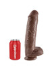 King cock - 11 pene realistico marron 28 cm