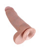 Dildo Realístico King Cock com Testículos Bege 30.4 cm,PD5511-21