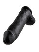 king cock - 12 dildo black with balls 30.48 cm PD5511-23