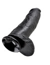king cock - 12 dildo black with balls 30.48 cm PD5511-23