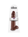 king cock - 12 dildo brown with balls 30.48 cm PD5511-29