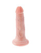 king cock - dildo with balls 14 cm flesh PD5530-21