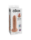 Dildo Realístico King Cock Uncut Bege 17 cm,PD5560-21