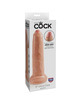 king cock - dildo realistico uncut natural 23 cm