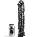 all black - giant soft fisting dildo 32 cm