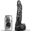 all black - dildo fisting 20 cm