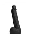 Dildo Realístico All Black Hard Preto 20 cm,D-197909