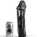 Dildo Realístico All Black Cool Preto 28 cm