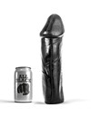 Dildo Realístico All Black Cool Preto 28 cm,D-222826