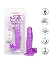 Dildo Realístico Calexotics Queen Roxo 15.3 cm,D-229170