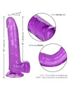 california exotics - size queen dildo purple 20.3 cm D-229172