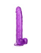 california exotics - size queen dildo purple 25.5 cm D-229174