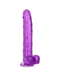 california exotics - size queen dildo purple 25.5 cm D-229174