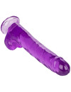 california exotics - size queen dildo purple 25.5 cm D-229174