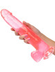 california exotics - size queen dildo rosa 25.5 cm