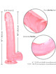 california exotics - size queen dildo pink 25.5 cm D-229175