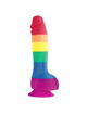pride - lgbt flag dildo 15 cm D-231759