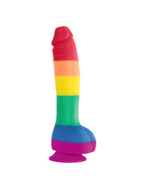 pride - dildo bandera lgbt 19 cm